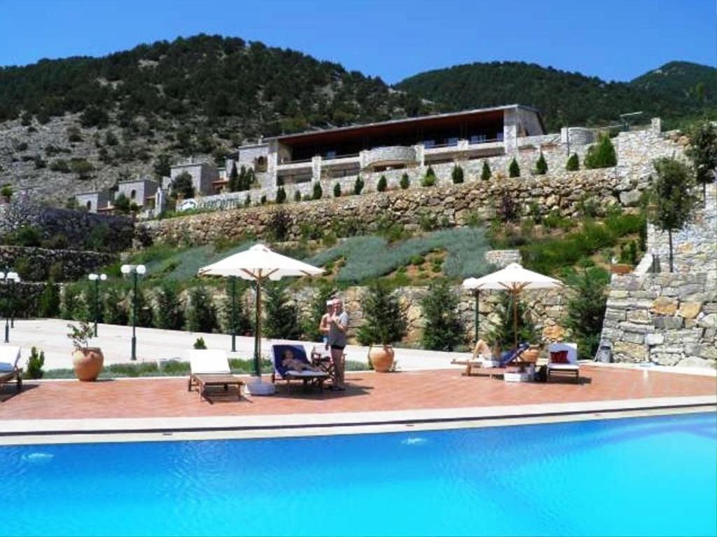 Petrés Lefkoritis Resort Askifou Sfakia מראה חיצוני תמונה